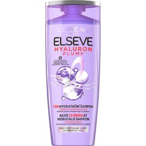 L´Oréal Paris Hydratační šampon s kyselinou hyaluronovou Elseve Hyaluron Plump 72H (Hydrating Shampoo) 250 ml