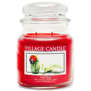 Village Candle Vonná svíčka ve skle Beruška (Lady Bug) 389 g