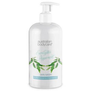 Eukalyptový mycí gel na pokožku těla - Profesionální sprchový mycí prostředek s přírodním olejem Tea Tree a eukalyptem