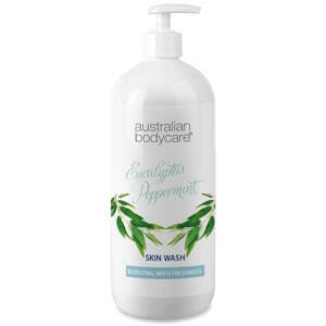 Eukalyptový mycí gel na pokožku těla - Profesionální sprchový mycí prostředek s přírodním olejem Tea Tree a eukalyptem