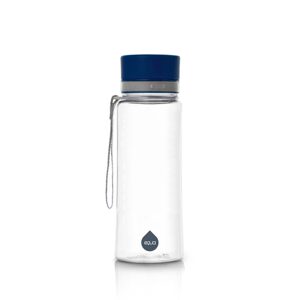 EQUA Plain Blue 600 ml ekologická plastová lahev na pití bez BPA